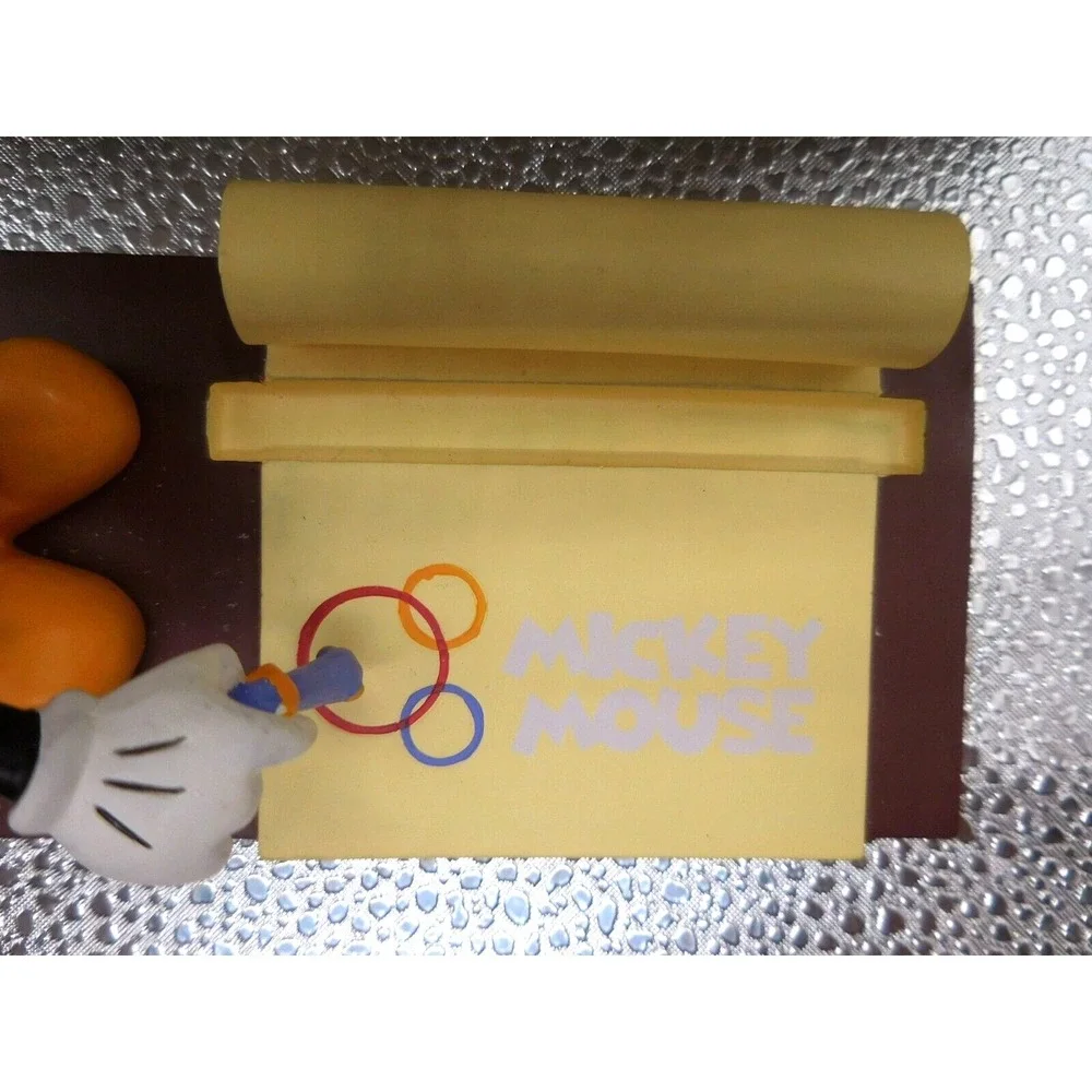 Disney Mickey Mouse Writing Scroll Figure Stand 5 1/2